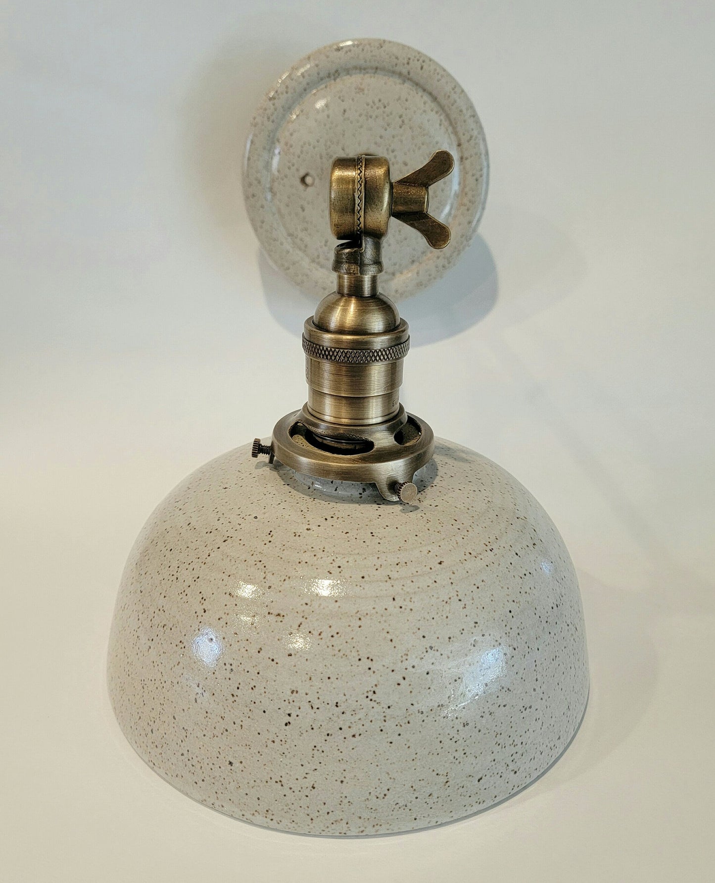 Style#101 Cream Cottage Sconce,wall lighting,plug in wall sconce,wall sconce light,bedside wall light, farmhouse wall light,modern farmhouse