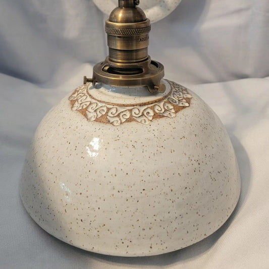 Style# 045S Hand stamped wall sconce,wall light, bedside wall light, wall sconce light,pottery sconce light,kitchen light, housewarming gift