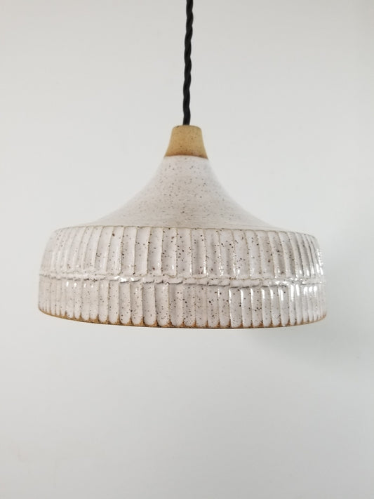 Style#009 Hand carved Scandinavian hanging pendant lamp