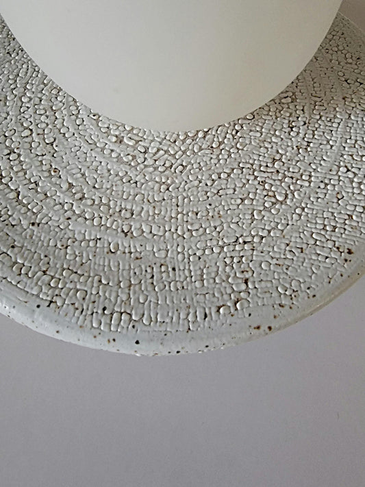 Handcrafted wall sconce, wall light, wall lamp, ceramic wall sconce, pottery wall sconce, hall light, home lighting, custom lighting, light