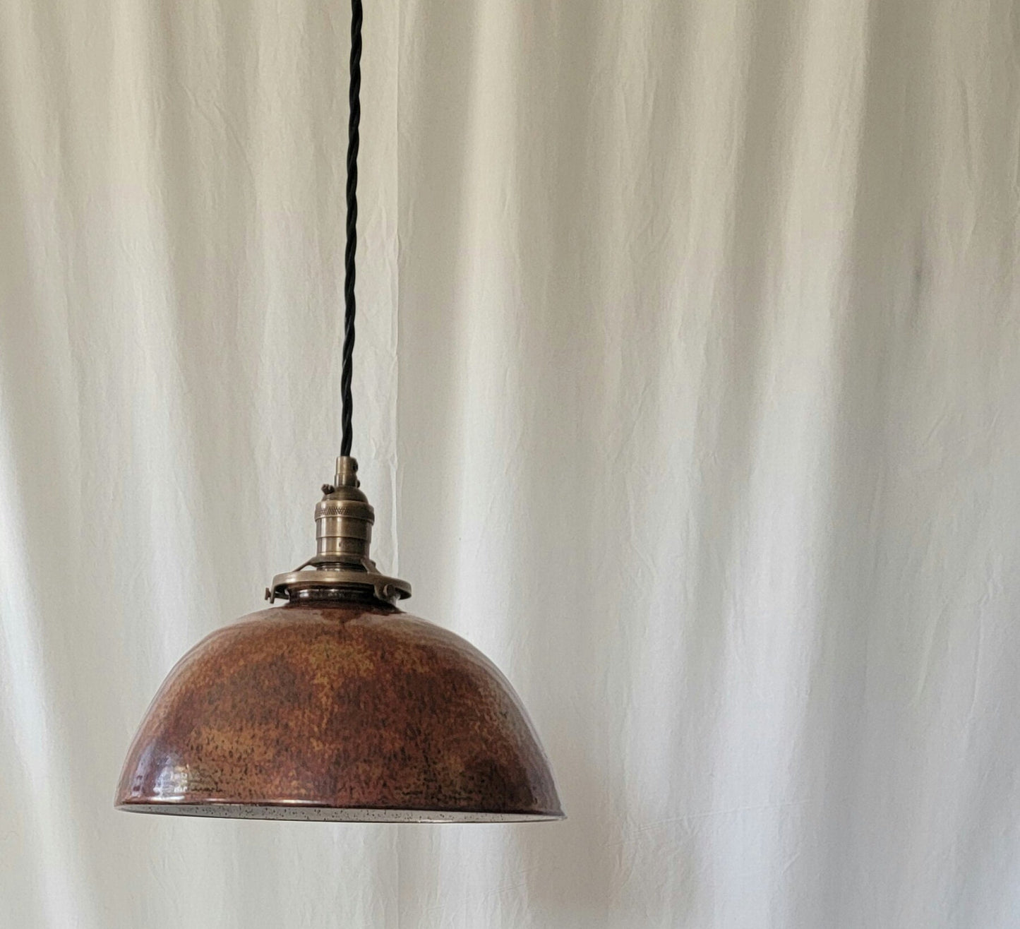 Style#006 Beautiful Handcrafted glazed with Ancient Copper, Hanging Pendant Light, kitchen lighting, Restaurant Lighting, Lighting, Fixture