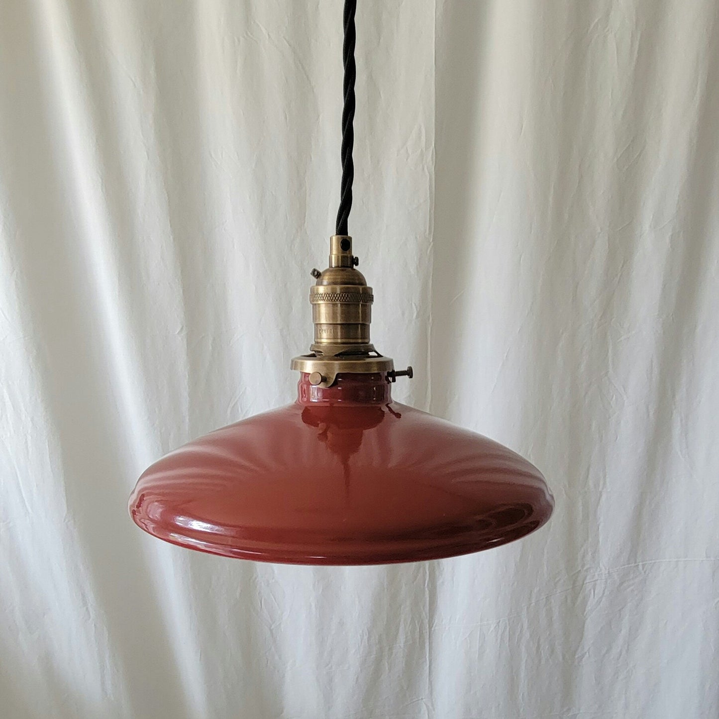 Style#1008 10 inch metal farmhouse hanging pendant