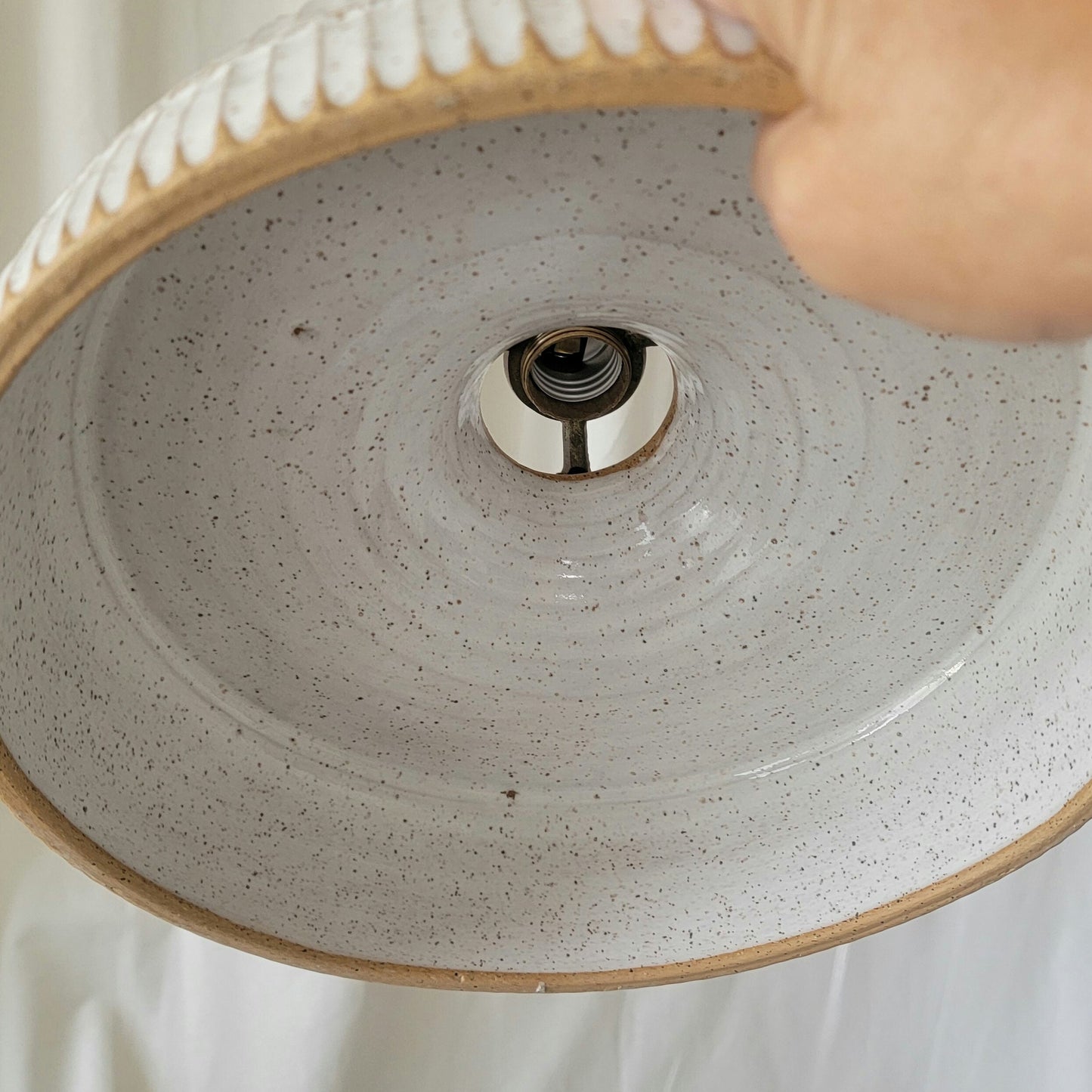 Style#001 Farmhouse decor, Artisan Lighting, Hanging pendant Lamp-Lighting-Lamp-Ceramic Lamp-Pendants-Home Lighting decor, kitchen island