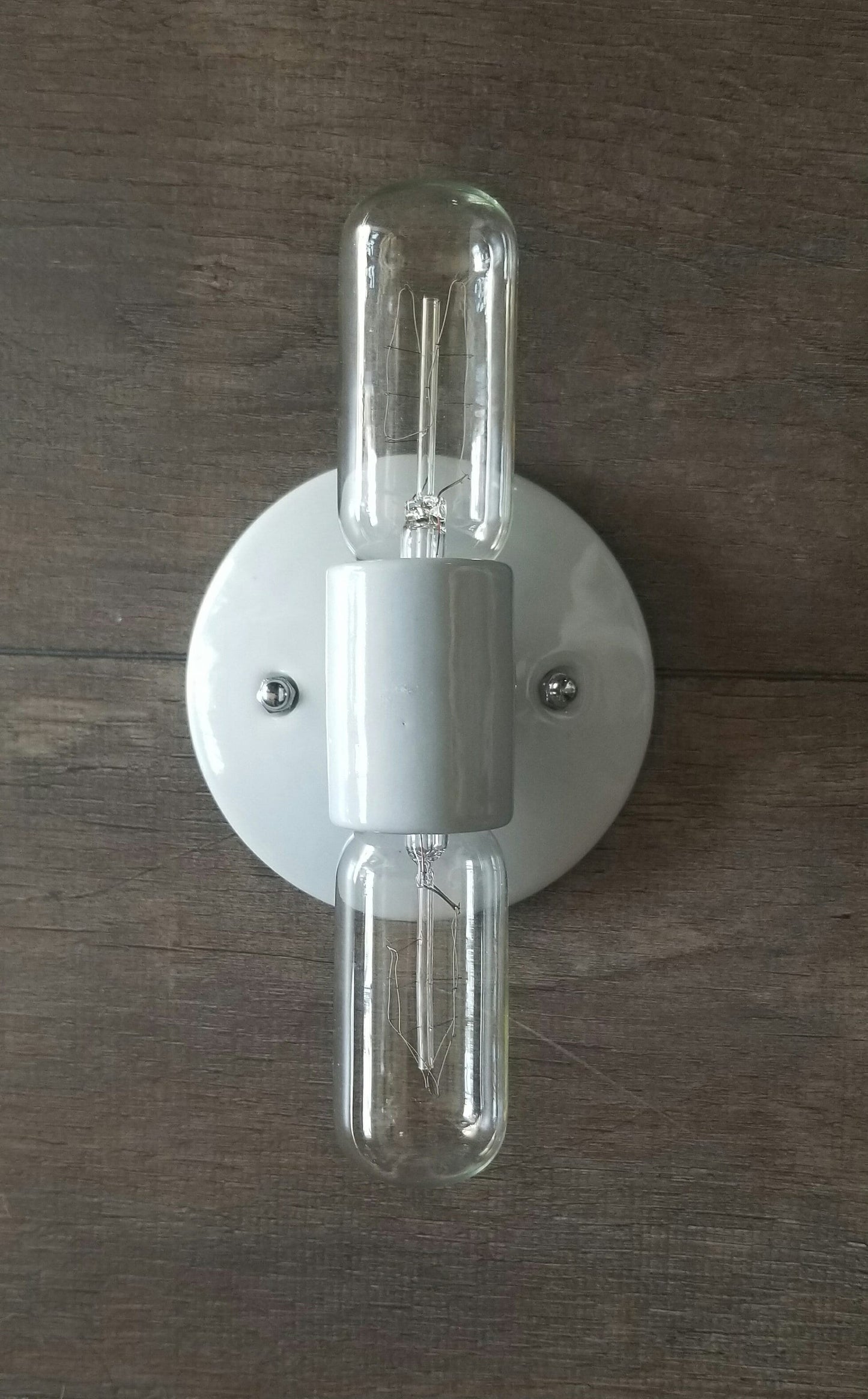 Style#033 White ceramic wall sconce