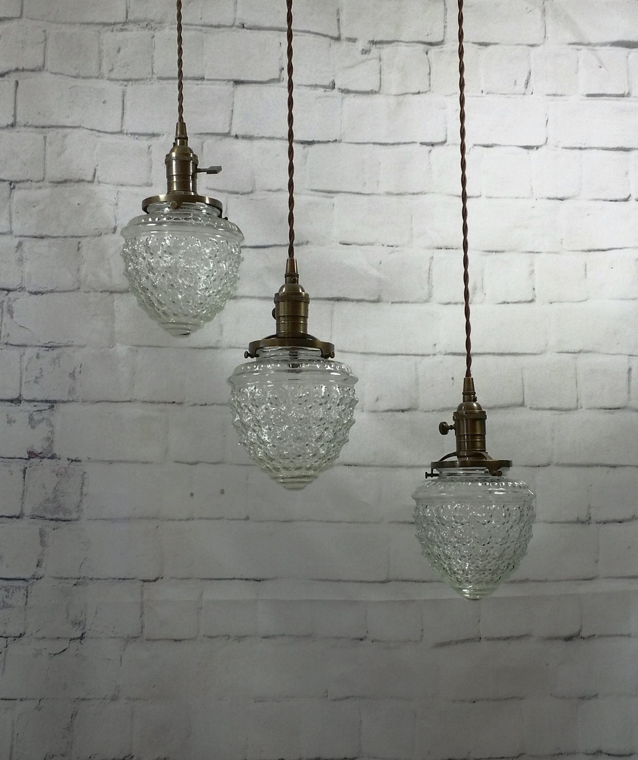 Style#055 Lighting - Glass Globe - Hanging Pendant Light - pendant lamp - Ceiling Fixture - Pendant lamp-Home decor Lighting-Custom lighting