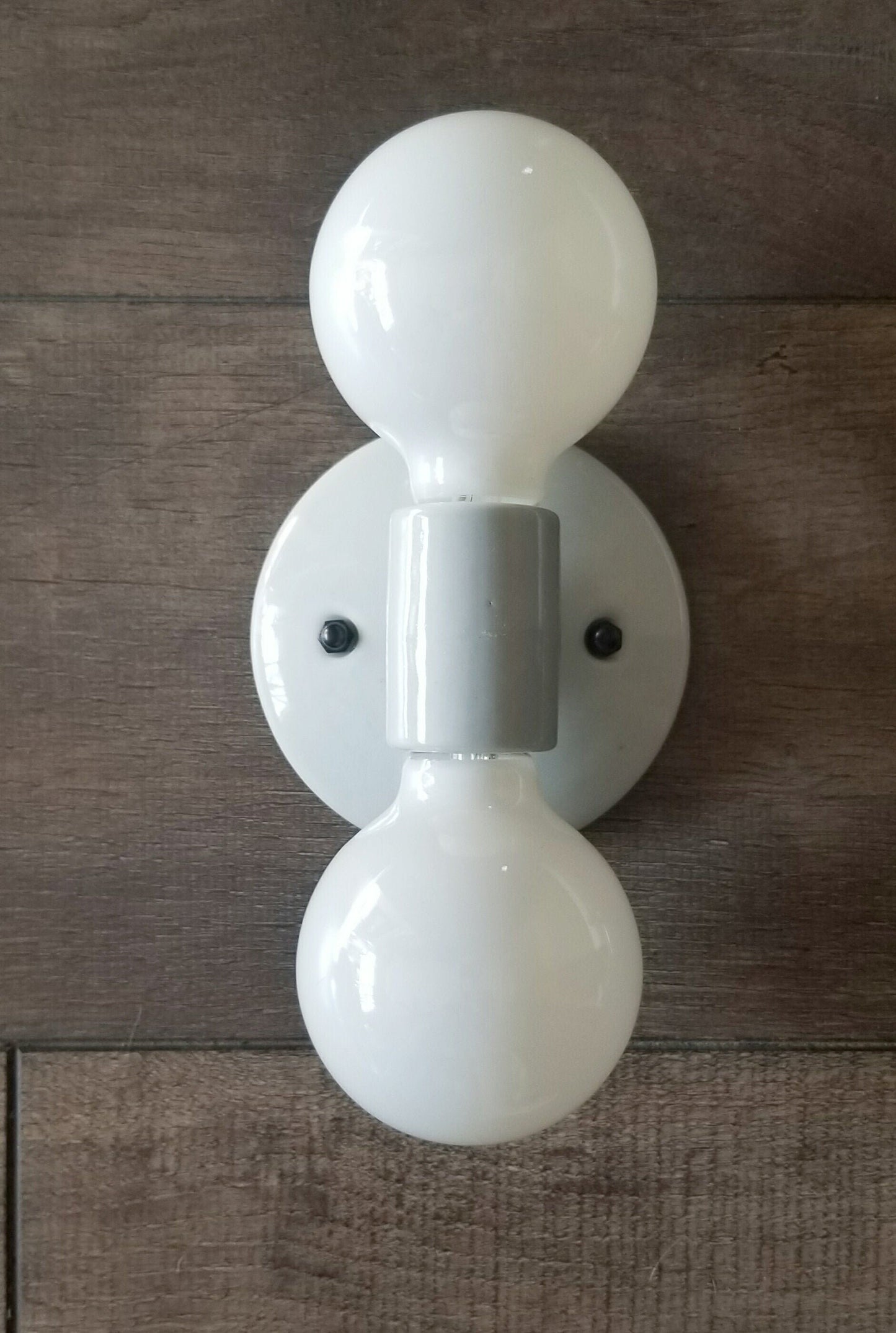 Style#033 White ceramic wall sconce