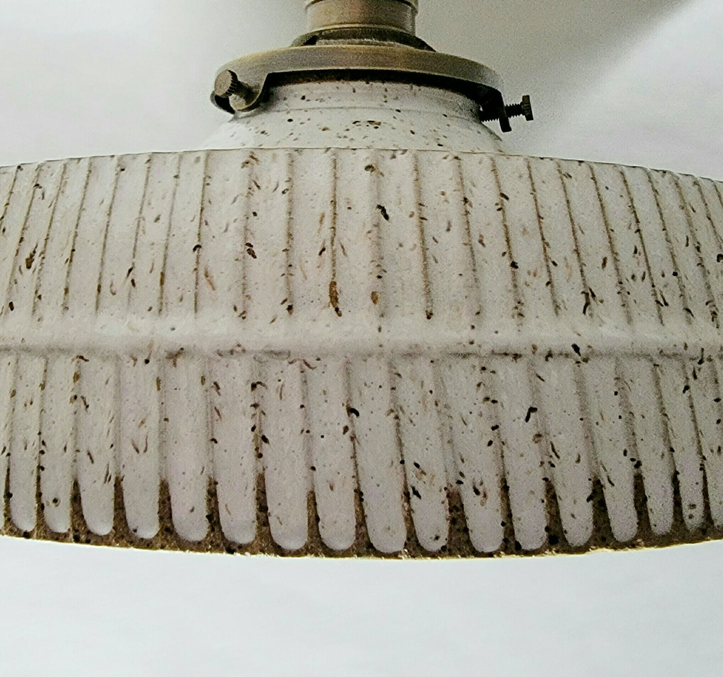 Style#028 Semi flush ceiling light, ceiling light, pottery lamp, ceramic lamp, Hall light, artisan lamp, lighting, kitchen light